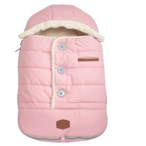 JJ Cole Urban Bundle Me Car Seat Cover & Shearling Bunting | Pink Baby Infant